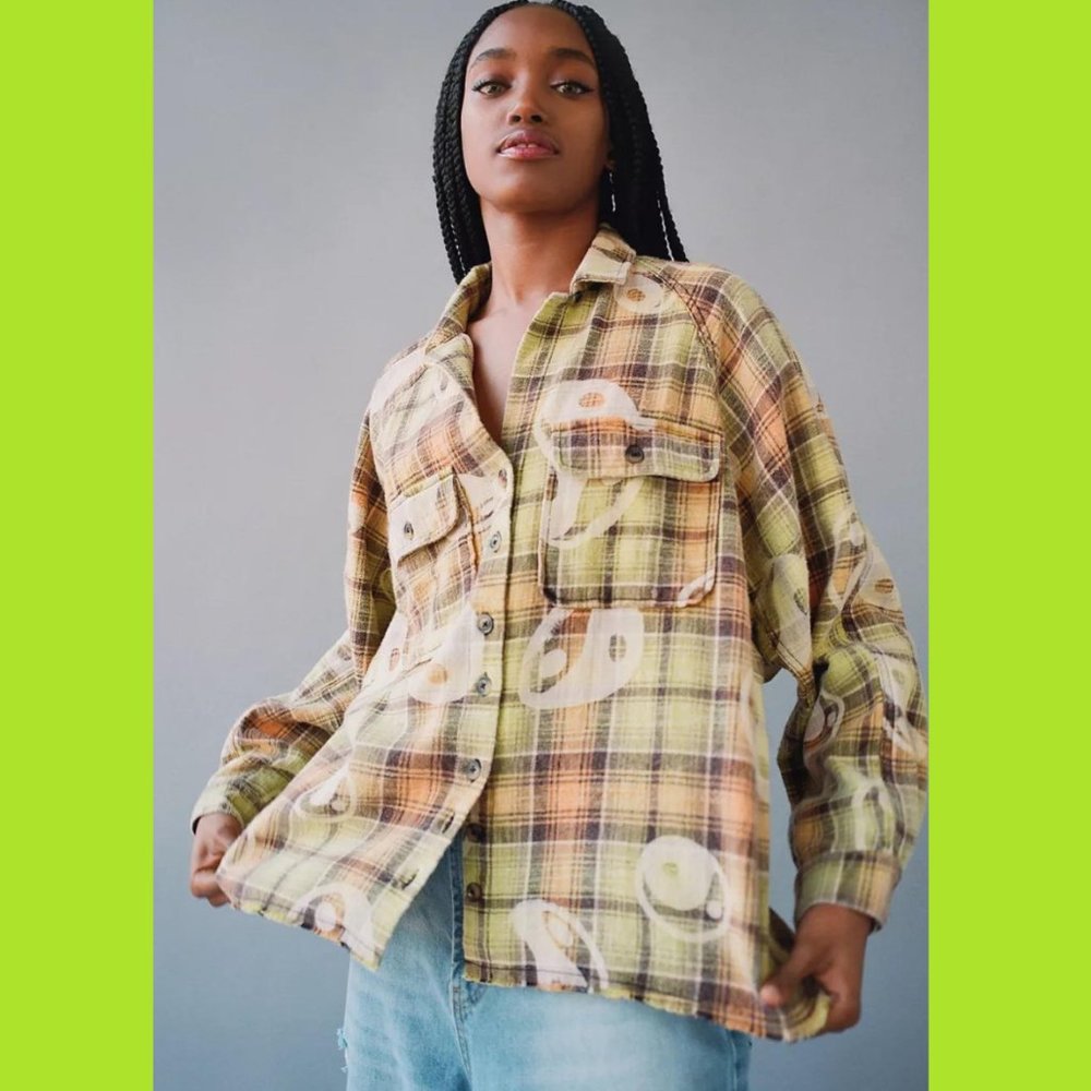 BDG Brody Flannel Button-Down Shirt